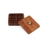 Wooden Multi-Compartment Jewelry Box Elegant Storage Solution for Rings
