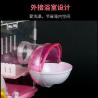 Buy cheap Breathable Large Plastic Double Layer Hamster Cage 37mm Length from wholesalers