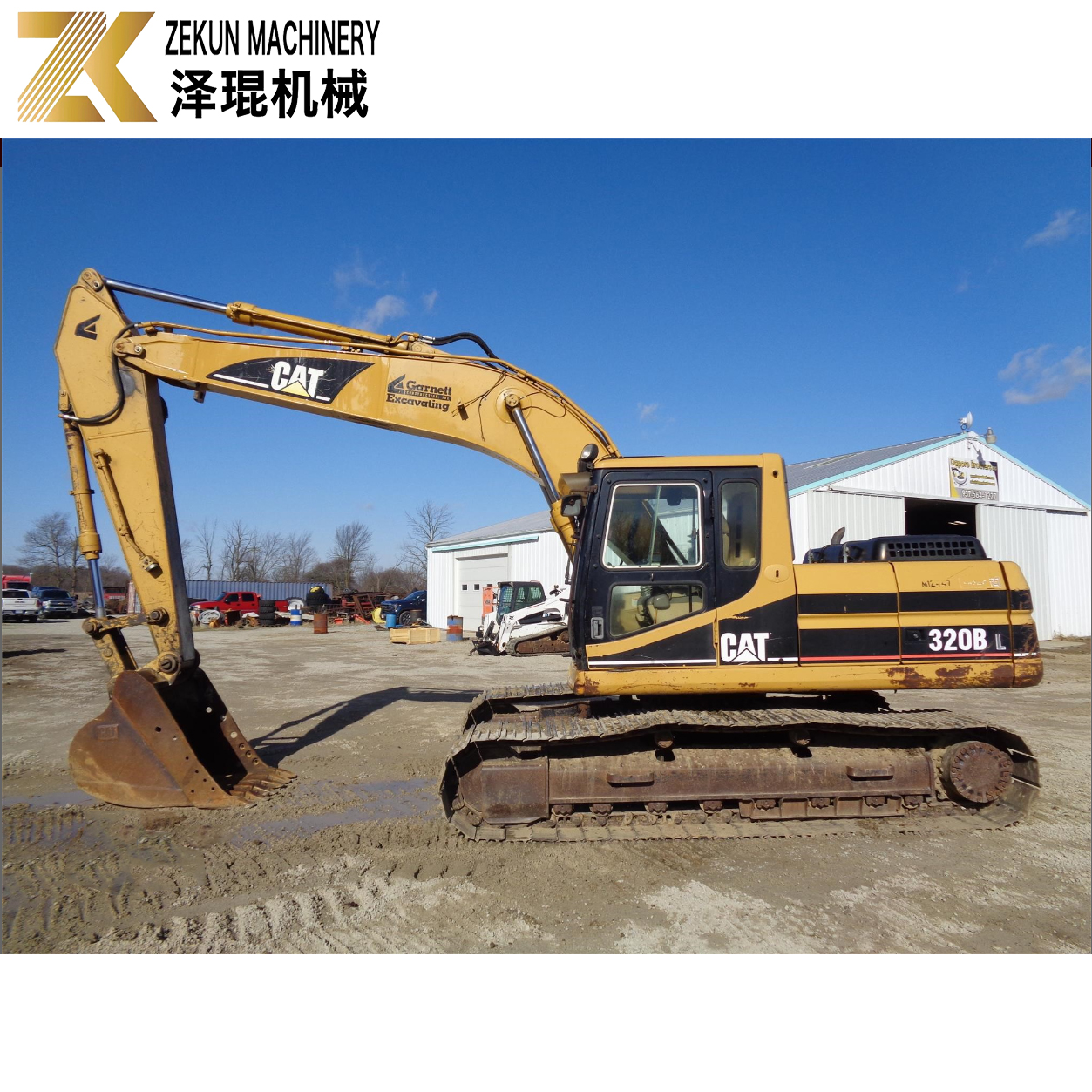 Earth Digging Made Possible with CAT 320 BL Excavator and 97kw Caterpillar Engine