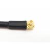 Buy cheap RG316 RF Cable Assemblies SMA Male To MMCX Male Right Angle Connector from wholesalers