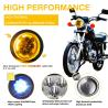 Buy cheap 743*312*310 mm YAYE GN 125 XTZ Motorcycle Round LED Headlight with Daytime Running Light / Turn Signal from wholesalers