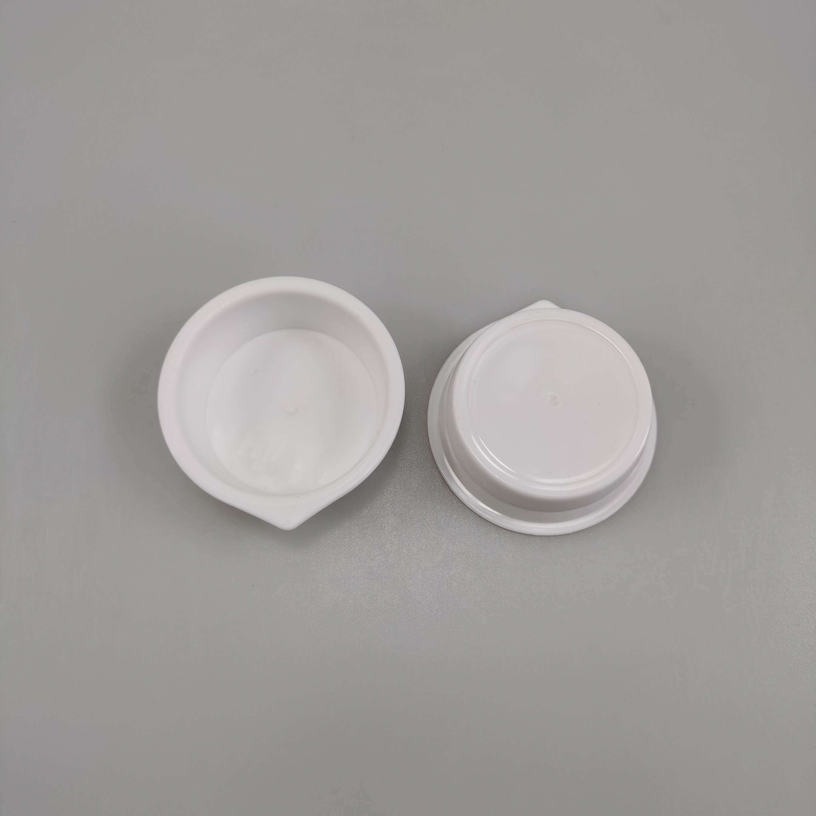 ODM OEM Portable PP 15ml Jelly Cup Mask Capsule Cup Mouthwash Cup with Aluminum Foil Sealing Lids