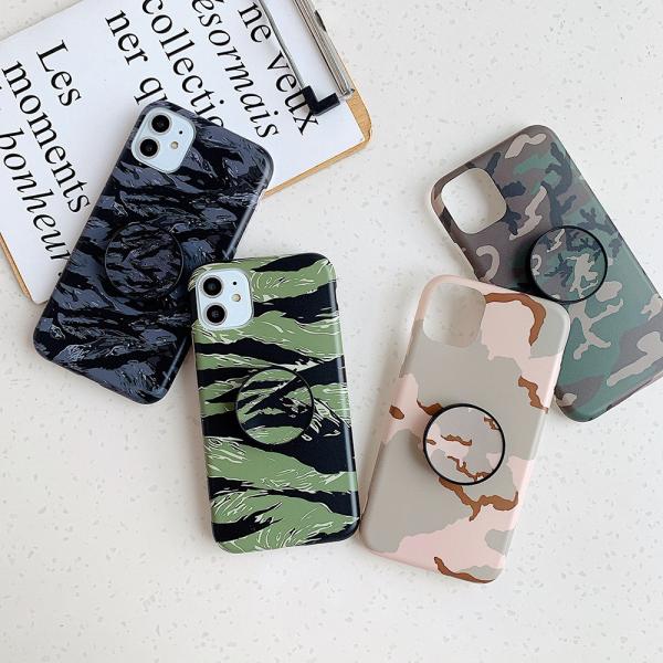 Buy cheap Pop Socket Phone Cover IMD TPU Camouflage Dirt Resistant Scratch Proof from wholesalers