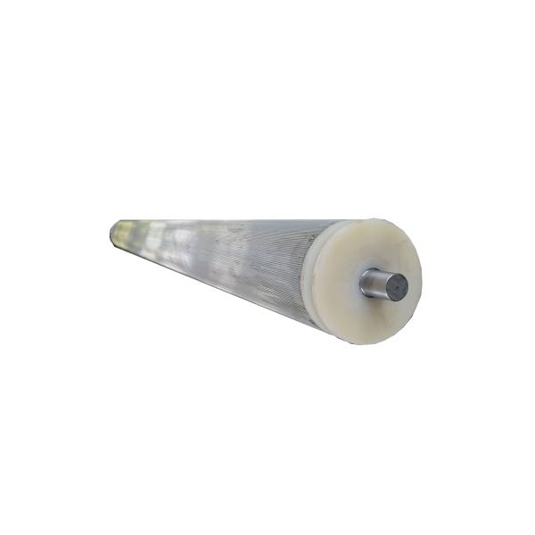 Buy cheap Air Jet Picanol Loom Spare Parts Seamless Steel Roller Shaft 120mm Flange from wholesalers