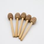Tableware Wooden Muddler Eco Friendly Customized Size Honey Stir Bar