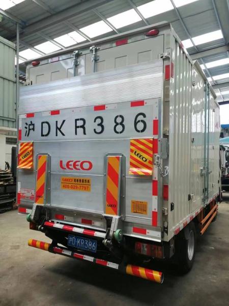 Buy cheap Aluminum Hydraulic Tailgate Lifter Stop Slide Platform For Trucks 2500kg Loading Capacity from wholesalers