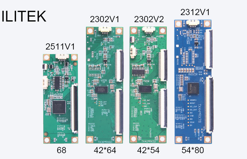 ILITEK Capacitive Touch Screen Panel Controller With High Performance