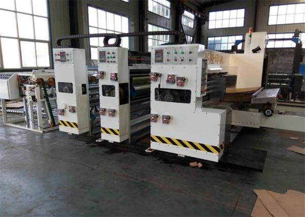 Buy cheap Mini Single Color Flexo Printer Slotting Die Cutting Small Express Box Making from wholesalers