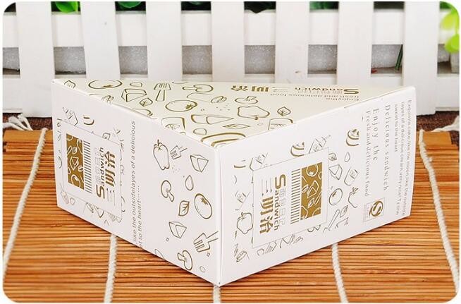 economy Cupcake Box White Window Cake Box customized Wedding Cake Box,6inch in stock PET Plastic Clear birthday Cake Box