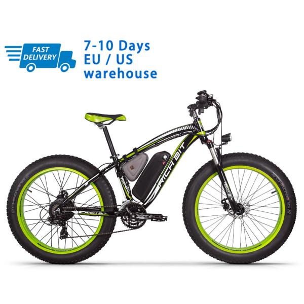 Buy cheap US EU STOCK 26 inch fat tyre electric cycle Long Range 1000w 17ah Lithium Battery Rich Bit 022 from wholesalers