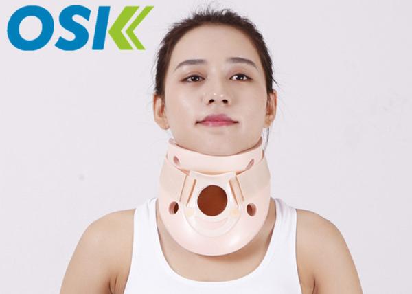 Buy cheap Plastic Cervical Support Brace For Neck Pain Relief / Broken Neck Fixation from wholesalers