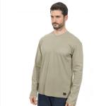 100% Cotton Khaki FR Henley Shirts NFPA2112 UL Certified Men Use