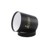 Buy cheap Reusable Round Black Flower Gift Box With Recycled Paperboard Material from wholesalers