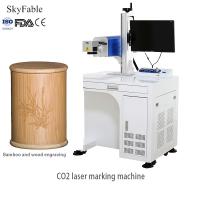 Buy cheap Permanent Laser Marking Engraving Machine For Leather Fabric Bamboo And Wood product