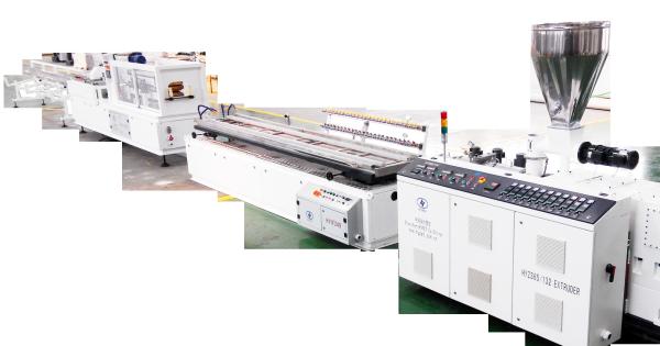 Buy cheap Vertical Gearbox Twin Screw Extruder Machine PVC Cable PVC Profile Make Machine from wholesalers