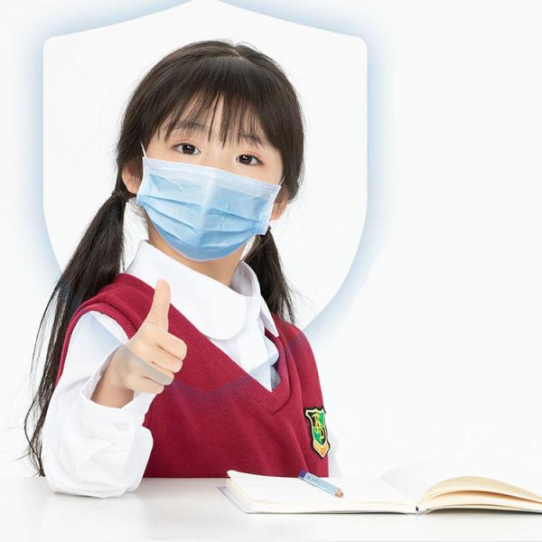 Buy cheap Non Sterile Children's Medical Face Masks Soft Breathable With Elastic Earloop from wholesalers