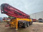 2012 Sany 46M Used Concrete Pump Truck With Benz Chassis Small Size Suitable