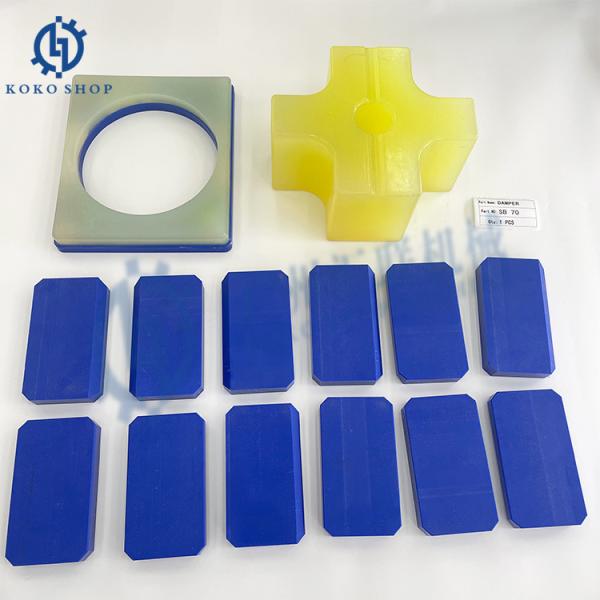 SOOSAN Stone Breaker part SB40 SB50 SB60 SB70 Rubber Pad Buffer plate shock