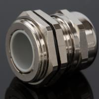 Buy cheap 3/8" NPT Nickel Plated Brass Cable Gland Electrical 4MM - 8MM Waterproof product