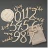 Buy cheap Reusable Baby Wooden Milestone Blocks Newborn 2 Month Old Milestones from wholesalers