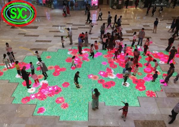 Quality Interactive P4.81 Dance Floor LED Screen Indoor / Outdoor Disco Dancing For Party Events for sale