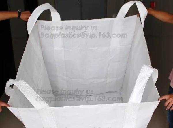Buy cheap China Factory price 100% new material 1 ton 1.5 ton PP bulk bag woven big bag jumbo bags FIBC,polypropylene pp woven bul from wholesalers