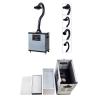 Buy cheap Low Noise 110V / 220V Soldering Smoke Absorber , 80W Solder Fumes Extractor from wholesalers