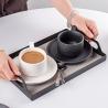 Buy cheap Ceramic European Style Vintage Tea Cup And Saucer Set British Blue Porcelain Mug from wholesalers
