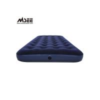 Buy cheap Unlimited Stitching Low Air Mattress Flocking PVC Material 13 . 6 Net Weight product