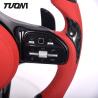 Buy cheap Carbon Fiber Red Leather Forged Steering Wheel Mercedes Benz Amg Performance from wholesalers