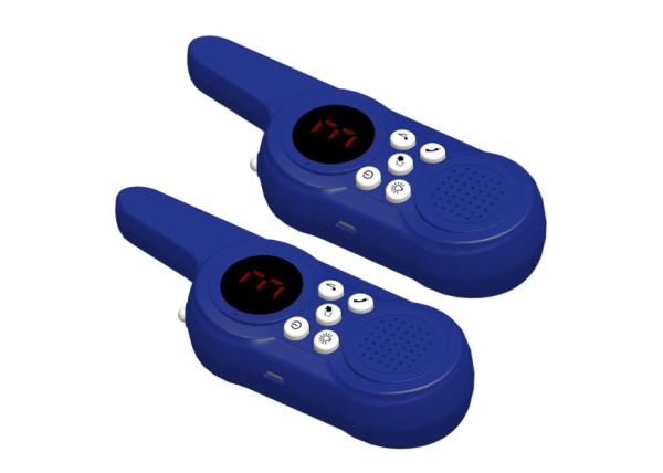 Buy cheap ABS Material Handheld Walkie Talkies Pocket Size Built In Flashlight For Emergency from wholesalers