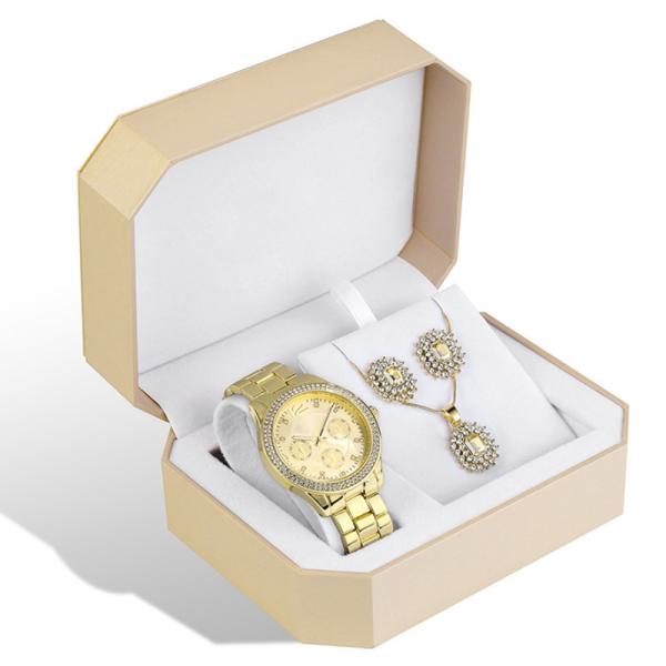 Buy cheap ODM Wrist Watch Gift Set , Tripiece luxury gift sets for her from wholesalers