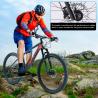 Buy cheap Black Red Carbon MTB Bike Internal Cable DEORE M6100 12S CE Certificate from wholesalers