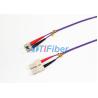 Buy cheap ST UPC Fiber Optic Patch Cord OM2 62.5 With ROHS Optical Cable Fiber Optic Jumper from wholesalers
