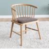 Buy cheap Full solid wood dining chair arm-chair study chair back leisure chair dressing chair princess chair from wholesalers