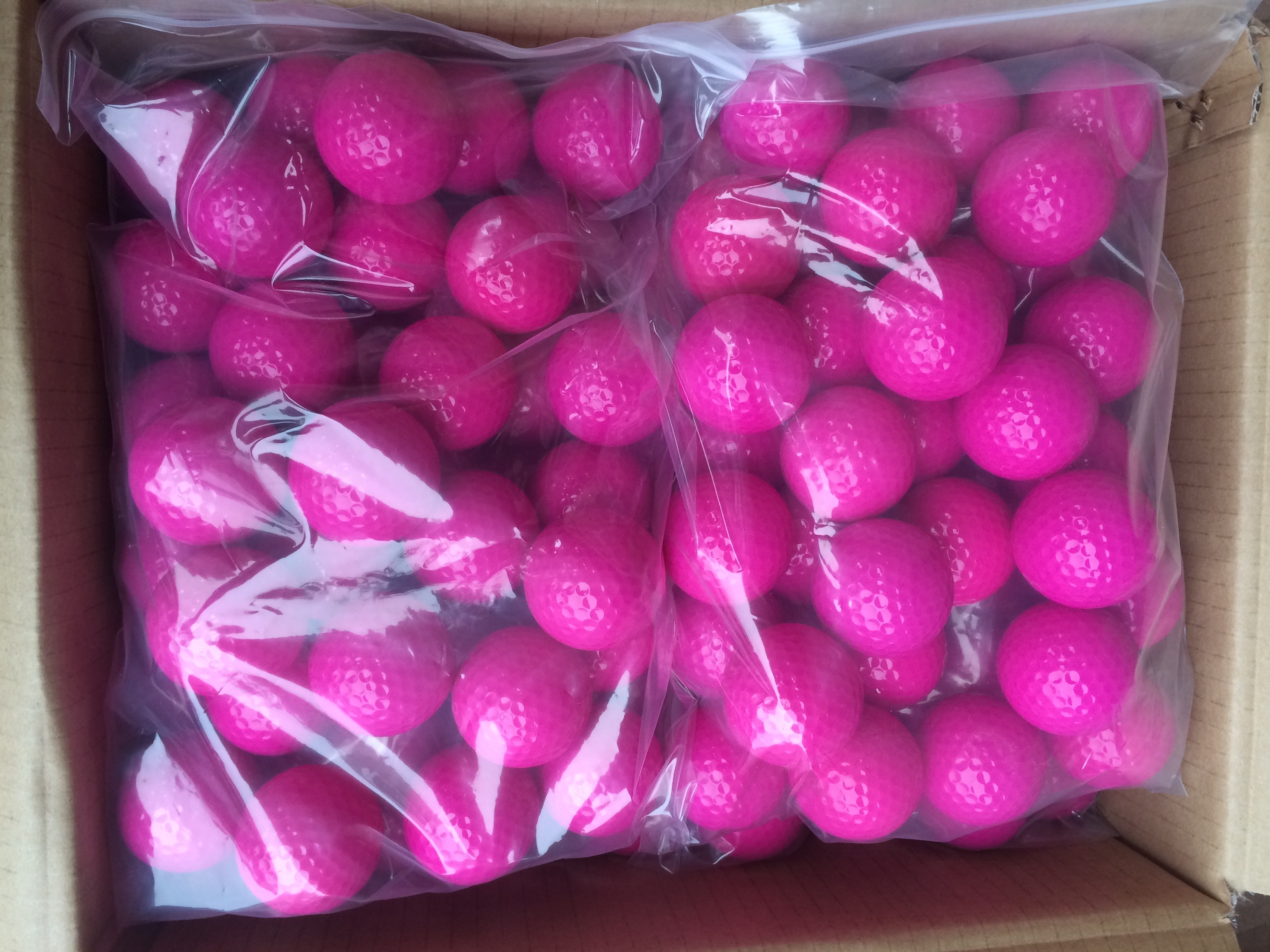 mini golf ball OR low bounce golf ball with two pieces