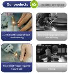 Compact Fiber Laser Welding Machine with 100mm Focal Length for Precision