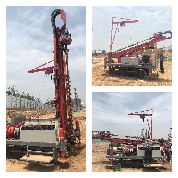 Electric/Diesel Anchor Drilling Machine for Slope Supporting in Kyrgyzstan for Sale
