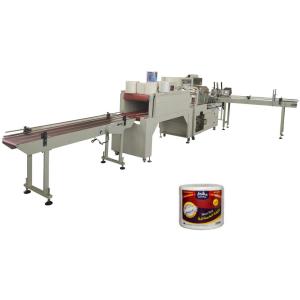 Wholesale Maxi Roll Kitchen Towel Paper Heat Shrinking Packing Machine With Labeling from china suppliers
