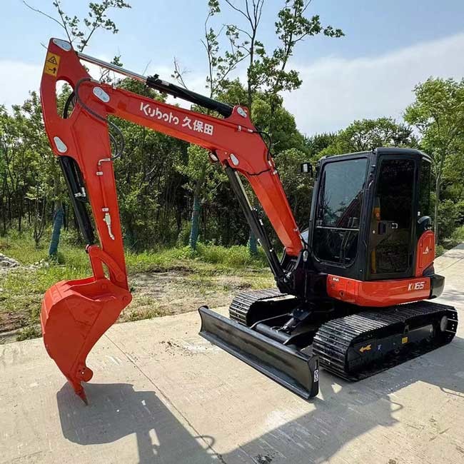 Kubota KX165-5 Crawler Excavator 0.55tons Original Compact Compact Used Excavator