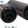 Buy cheap Black ISO9001 HDPE Natural Gas PE Pipe With Orange Strip from wholesalers