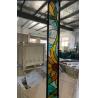 Buy cheap Customized design stained glass panel for entry door insert from wholesalers