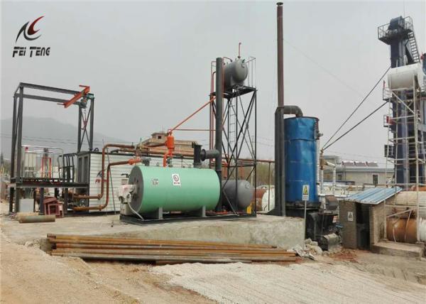 Buy cheap Outside Bitumen Drum Melter Thermal Oil Boiler Heating Customized Color from wholesalers