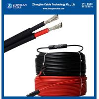 Buy cheap 0.6 / 1.0 KV  XLPE  / XLPO Insulation Twin Core Solar Cable 6mm Adapted To PV Systems EN 50618 product