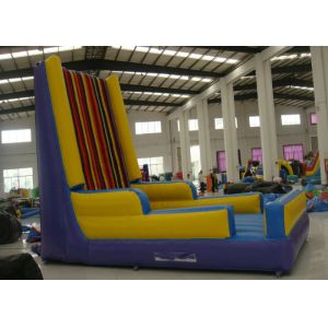 Buy cheap Hot sale inflatable velcro wall interesting inflatable stick wall for sale inflatable single stick wall product