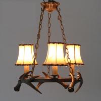 Buy cheap Art deco antler hanging chandelier light for home farmhouse lighting (WH-AC-25) product
