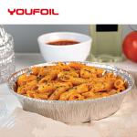 Environmental Friendly Disposable Aluminum Foil Pan 9inch Recyclable Healthy