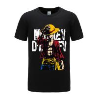 Buy cheap Casual Luffy Character Anime Couple Shirts O Shaped Neck Anti Bacterial product