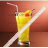 Buy cheap Disposable cute plastic white straight drinking straw, PLA individually wrapped drinking Straws, PLA straws disposable from wholesalers