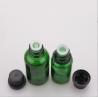 Buy cheap Green Essential Oil Cosmetic Glass Bottle 5g 15g 20g 30g 100g With Tamper Proof Cap from wholesalers